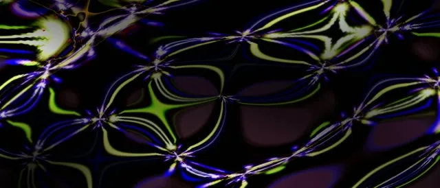 21:9 Ultrawide 60fps neon tunnel screensaver vj animation blue purple swirls
