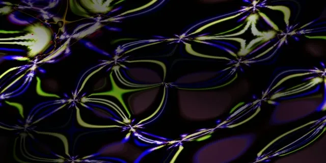 2:1 Univisium 60fps neon tunnel screensaver vj animation purple blue spirals