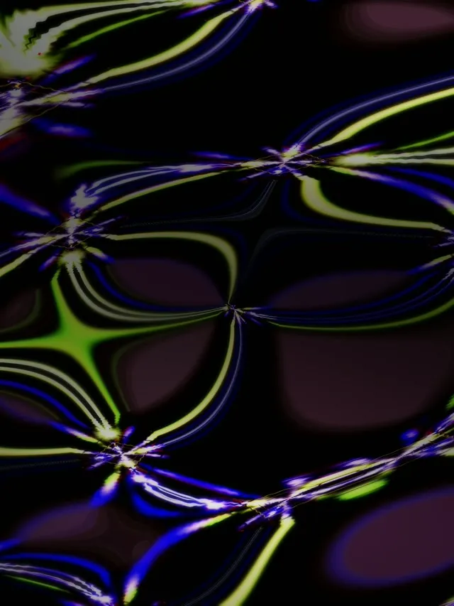 3:4 iPad Portrait 60fps neon tunnel screensaver motion background blue magenta swirls