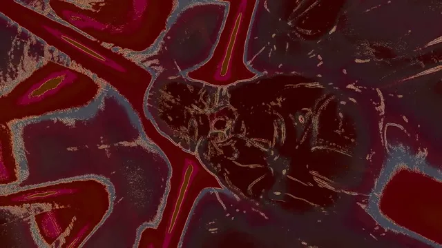 4k uhd 60fps screensaver neon tunnel vj loop crimson kaleidoscope