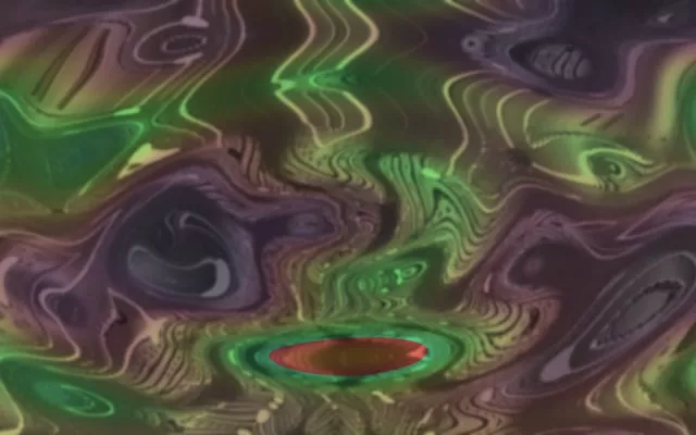 16:10 MacBook 60fps neon tunnel screensaver background for edits purple