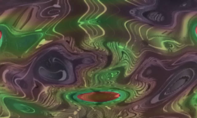 5:3 Wide 60fps neon tunnel vj animation screensaver purple diamond swirl