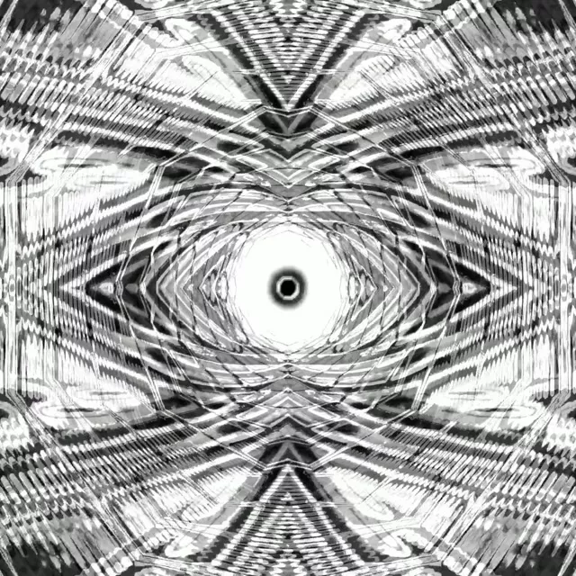 neon tunnel 1:1 square 60fps screensaver vj animation pulsating mandala