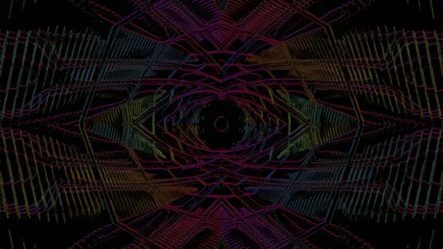 4k uhd 60fps screensaver neon tunnel vj loop motion background