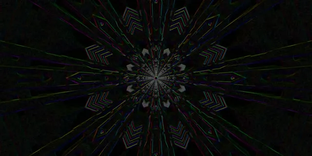neon tunnel 2:1 univisium 60fps screensaver vj animation hypnotic spiral vortex