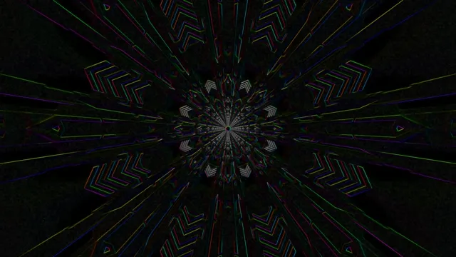 4k uhd 60fps screensaver neon tunnel vj loop motion background
