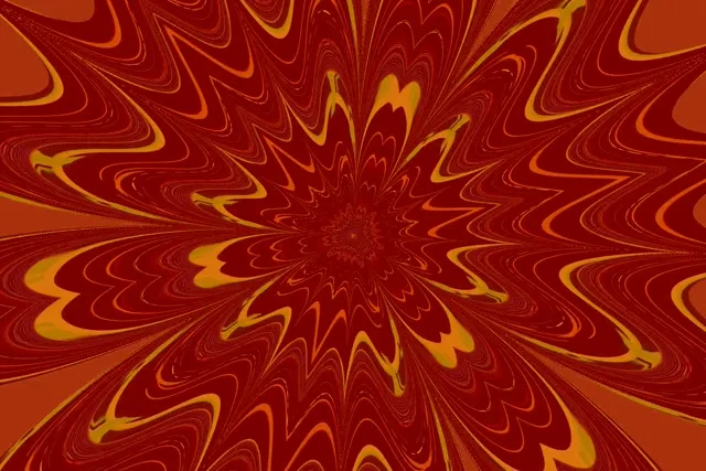 neon tunnel 3:2 surface 60fps screensaver golden fractal vj animation