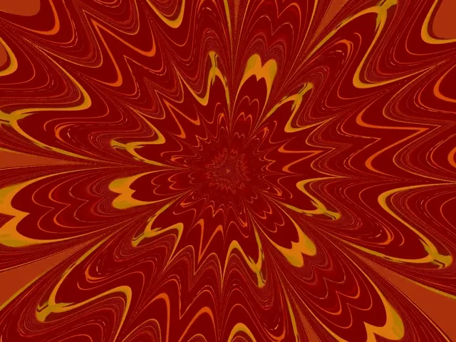 neon tunnel 4:3 classic 60fps screensaver orange diamond kaleidoscope vj loop