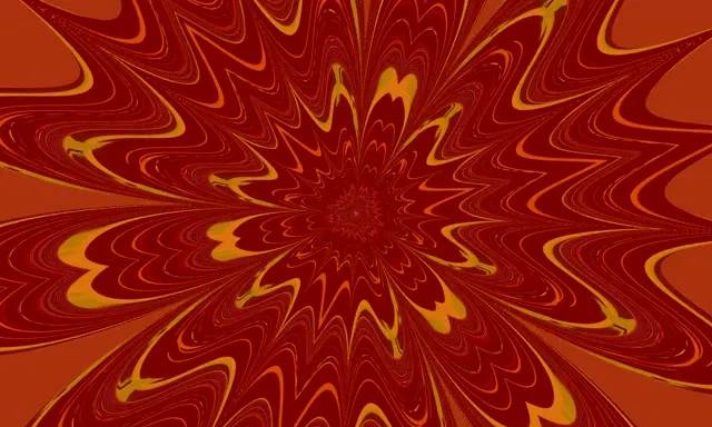 neon tunnel 5:3 wide 60fps screensaver red mandala symmetry vj animation