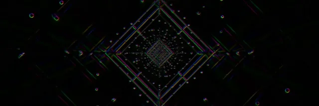 neon tunnel 3:1 triple wide 60fps screensaver live wallpaper blue green geometric tunnel