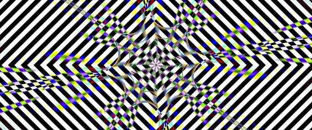 Neon tunnel fractal vortex 2.39:1 Cinemascope 60fps screensaver live wallpaper