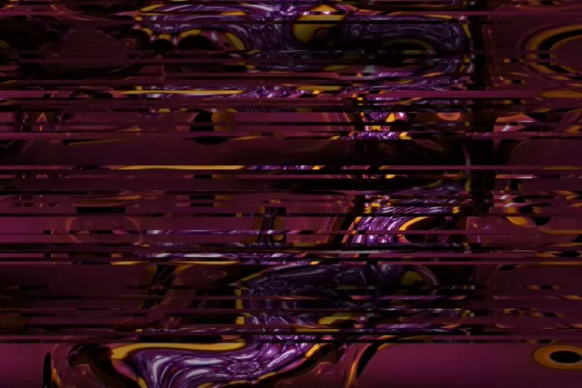 neon tunnel 3:2 surface 60fps screensaver vj animation red gold mandala