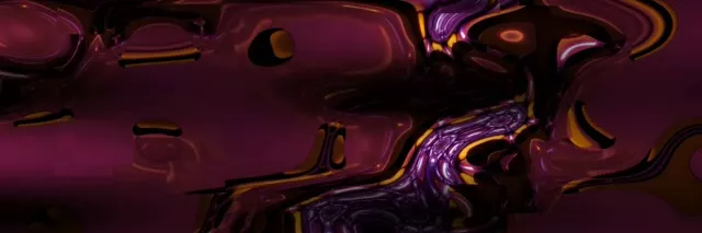 neon tunnel 3:1 triple wide 60fps screensaver vj animation magenta gold vortex