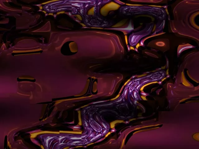 neon tunnel 4:3 classic 60fps screensaver vj loop magenta red concentric shapes