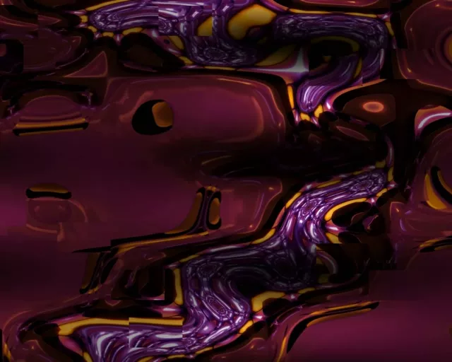 neon tunnel 5:4 industrial 60fps screensaver vj loop gold magenta octagon bloom