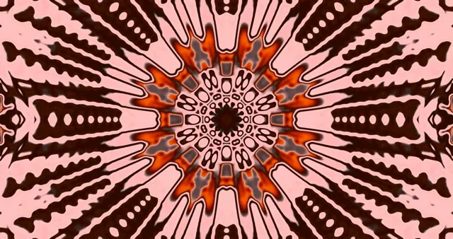 Pink Neon Tunnel Kaleidoscope 4k uhd 60fps screensaver Vj loop