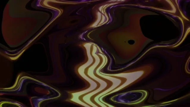 Liquid Purple Neon Waves VJ Loop | 4K 60fps Screensaver