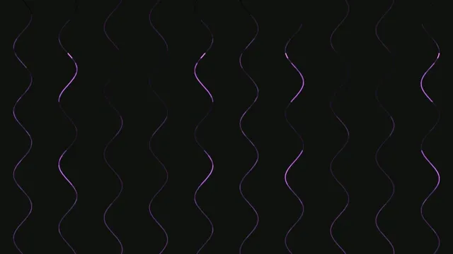 4K UHD 60fps Screensaver PC Neon Tunnel VJ Loop Purple Waves