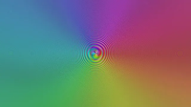 4K UHD 60FPS Screensaver PC | Rainbow Spiral Vortex VJ Loop Motion