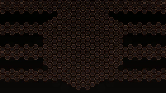 4K UHD 60fps Screensaver PC VJ Loop Brown Hexagons