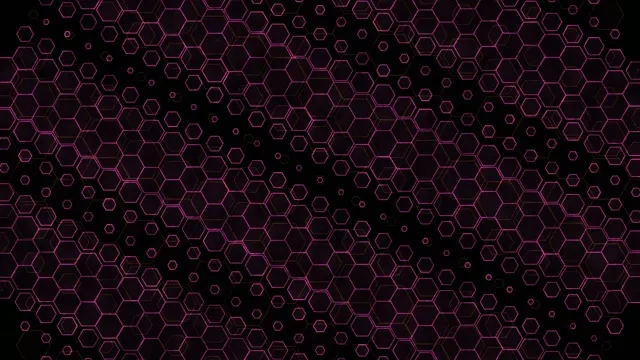 4K UHD 60fps Screensaver PC VJ Loop Pink Hexagons