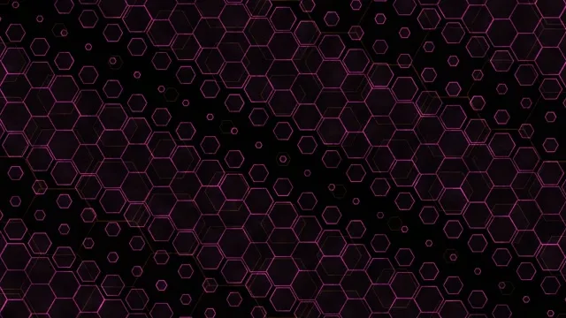 4K UHD 60fps Screensaver PC VJ Loop Pink Hexagons