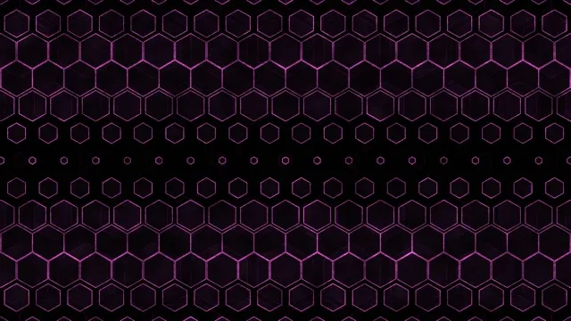 4K UHD 60fps Screensaver PC VJ Loop Purple Hexagon