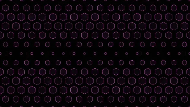 4K UHD 60fps Screensaver PC VJ Loop Purple Hexagons
