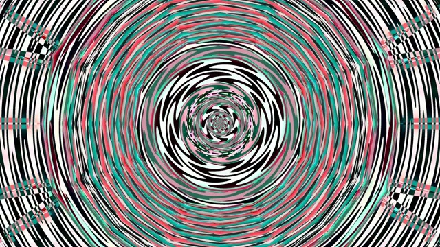 4K UHD 60fps Screensaver PC VJ Loop Spiral