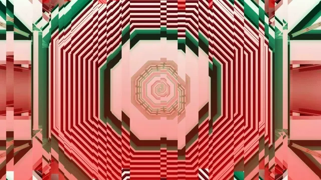 4k uhd 60fps screensaver red spiral motion background