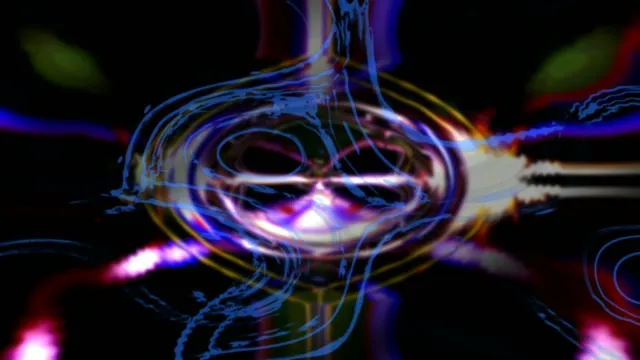 4k uhd 60fps screensaver vj loop blue pink spiral