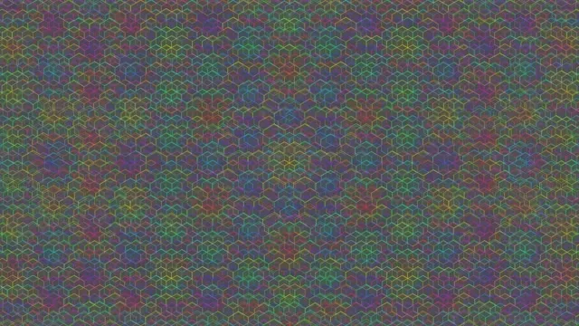 4k uhd 60fps screensaver windows 10 - Pulsing Magenta Cyan Hexagon VJ Loop