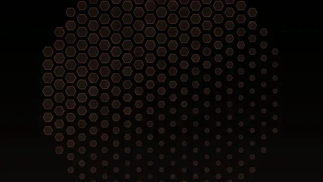 4K UHD 60fps Screensaver Windows 10 VJ Loop Brown Hexagon