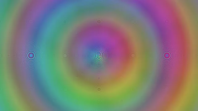 4K UHD 60fps Screensaver Windows 11 | Pulsing Magenta Cyan Spiral VJ Loop