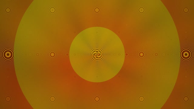 4K UHD 60FPS Screensaver | Yellow Spiral Vortex Motion Background