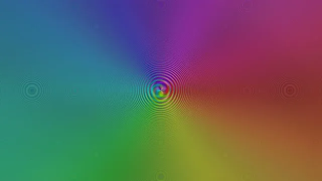 4K UHD 60fps Spiral Kaleidoscope Screensaver Windows 11 VJ Loop