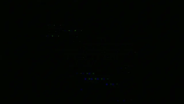 4K UHD abstract glowing particles motion background for broadcast