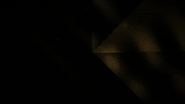 4K UHD abstract gold geometric motion background for broadcast