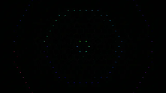 4K UHD animated digital network nodes seamless looping background