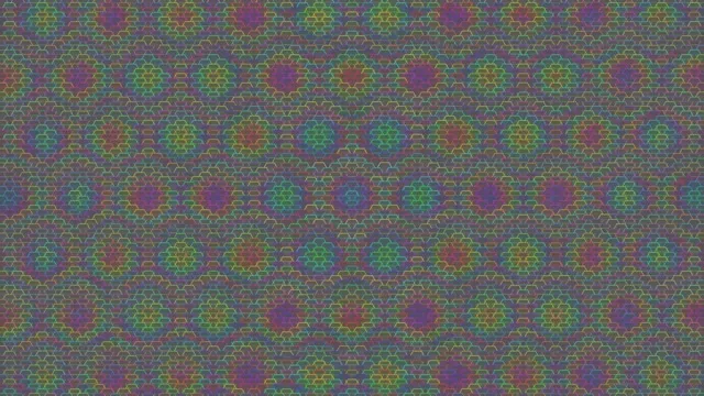 4K UHD Hexagon Kaleidoscope 60fps Screensaver Windows 11 VJ Loop