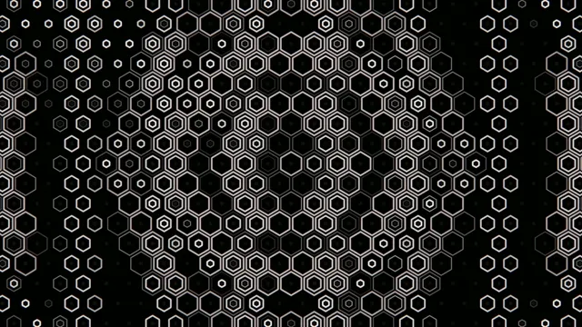 4K UHD hexagonal honeycomb motion background for broadcast and presentations