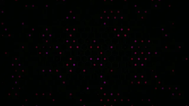 4K Ultra HD abstract neon particle network loop background