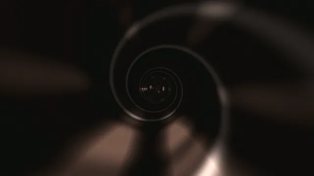 4K Ultra HD abstract tunnel spiral motion background for video editing