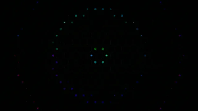 4K Ultra HD animated glowing particles network loop background
