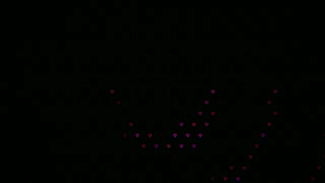 4K Ultra HD animated pink hearts falling loop background