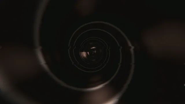 4K Ultra HD camera lens close-up motion background for broadcast