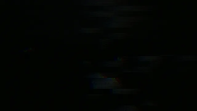 4K Ultra HD digital glitch effect motion background for broadcast