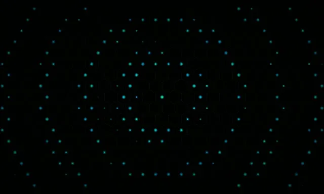 5:3 Wide | 60fps Cyan Particle Network Live Wallpaper Screensaver