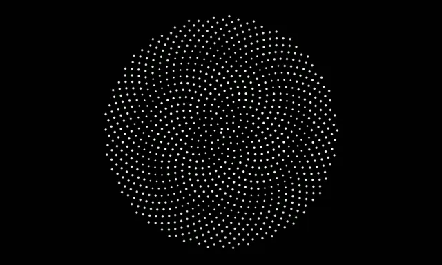 5:3 Wide | 60fps Screensaver - Animated Glowing Particles Live Wallpaper