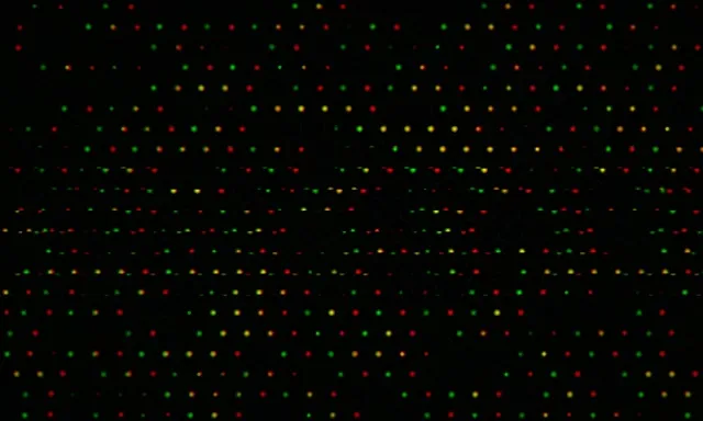 5:3 Wide | 60fps Screensaver - Particle Rain LED Animated Motion VJ Loop